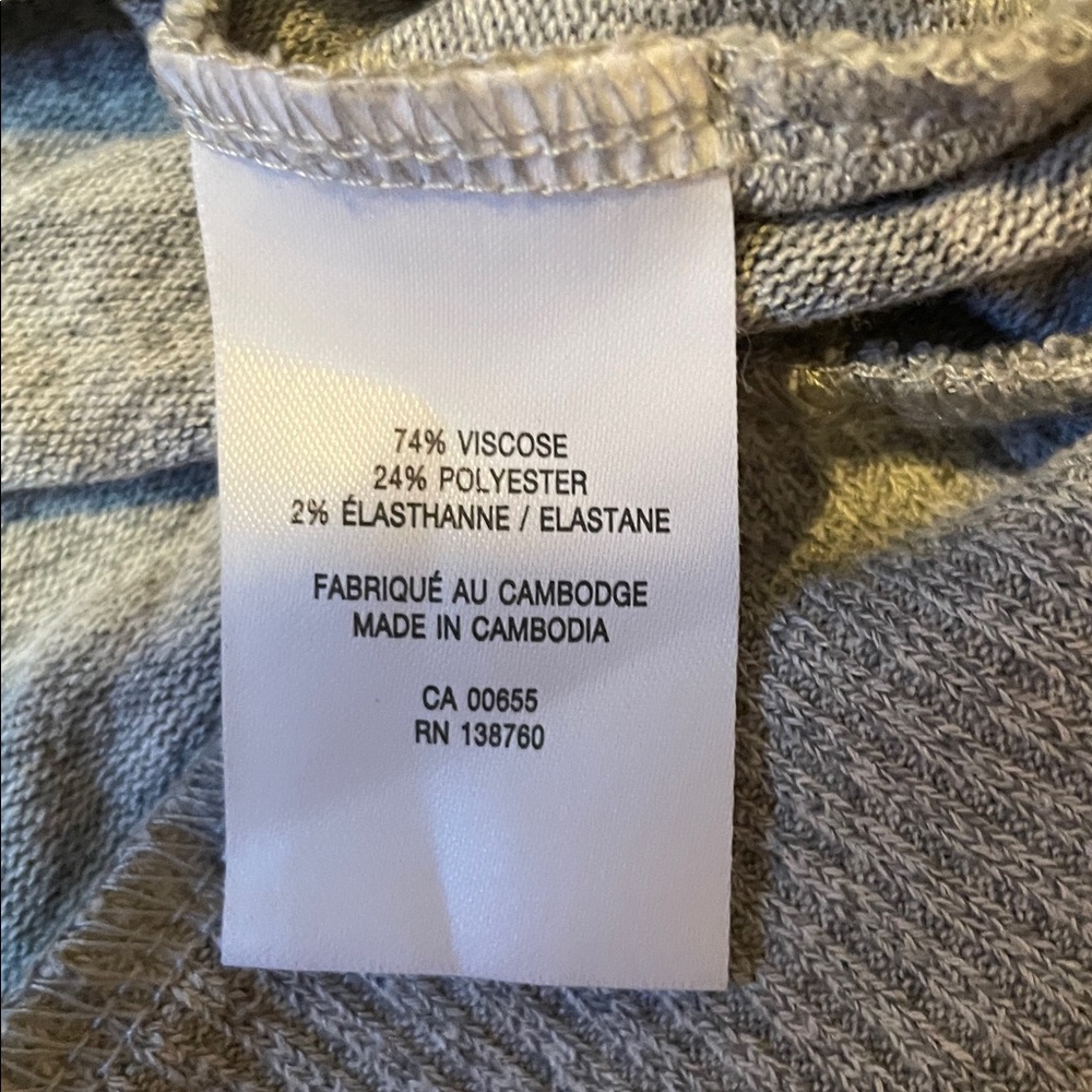 Reitmans Heather Gray Lightweight Knit Sweater - Picture 8 of 8